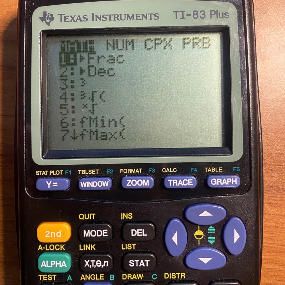 TI-83 Plus Texas Instruments Calculator - Picture 2 of 4